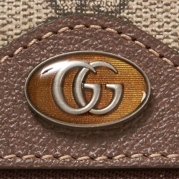 Gucci Shoulder Bag LINEA A Leather Brown - Picture 2 of 5